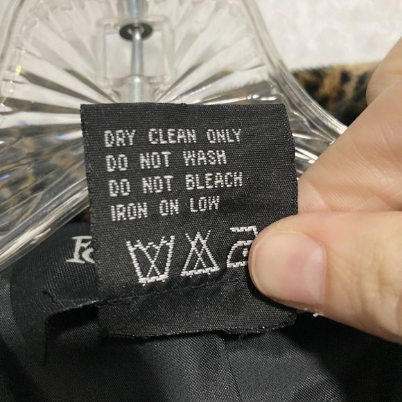 Formula X Women’s Coat Vintage Y2K Leopard Print Animal - Picture 4 of 5